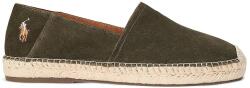 Ralph Lauren espadrilles velúrból Cevio Slip zöld, 803961282002 - zöld Férfi 40