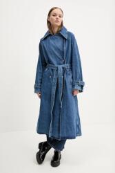 HUGO Blue farmerkabát női, átmeneti, oversize, 50532056 - kék S
