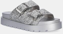 Buffalo papucs Raya Ari Glam ezüst, női, platformos, 1602284-SLV - ezüst Női 40
