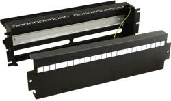 Pulsar ARADIN1 3U kismegszakító rögzítőpanel; 19" rack szekrénybe építhető; DIN sínes; 24xS (ARADIN1)