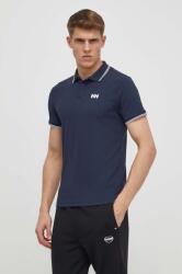 Helly Hansen poló fehér, férfi, sima - sötétkék XXL
