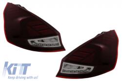 OSRAM LEDriving teljes LED Hátsó lámpa Ford Fiesta MK7.5 Facelift (2013-2017) modellekhez, futófényes Irányjelzőkkel, fekete (LEDTL101CL)