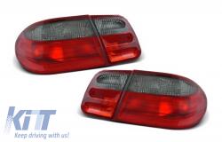 KITT Lightning Hátsó lámpák Mercedes Benz W210 E osztály 95-02_Piros/Sötétített (RMB10DRS)