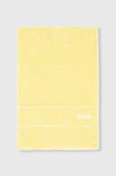 HUGO BOSS kis méretű pamut törülközőt 40 x 60 cm - sárga Univerzális méret