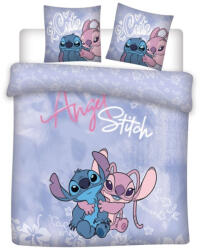 Aymax Disney Lilo és Stitch, A csillagkutya Cutie dupla, kétszemélyes ágyneműhuzat 200×200cm, 65x65 cm AYM078534 (AYM078534)