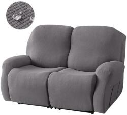 Forcheer Relax Fotel Huzat (enyhén vízlepergető, 2 üléses, sötétszürke, rugalmas)