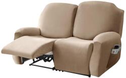 Forcheer Relax Fotel Huzat (bársonyos, 2 üléses, kapucsínó, rugalmas)