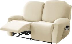 Forcheer Relax Fotel Huzat (bársonyos, 2 üléses, bézs)