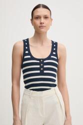 Tommy Hilfiger top sötétkék, WW0WW43920 - sötétkék XS