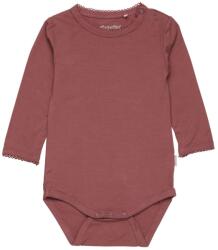 Minymo Body cu dantelă bambus extrafin - Rose Brown, Minymo
