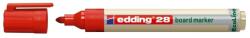 edding Marker pentru tabla edding 28 ecologic varf rotund 1.5-3 mm rosu (ED280002)