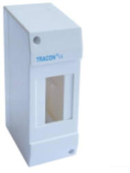 Tracon Edfk-2/1an Falon Kívüli Elosztódoboz, Ajtó Nélkül 1×2 Modul, Ip40, (h×w×d=130×52×62mm) (tr-edfk-2-1an)