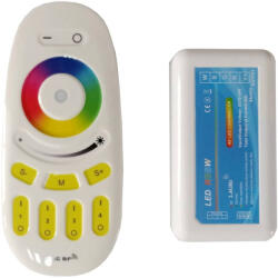 Avide Led Szalag 12v 288w Rgb+w 4 Zónás Vezérlő (avide-abls12vtcrgbw-rfr-4z)