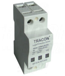 Tracon Túlfeszültségvédő Készülék, 2. -es Típus, 40ka, 1p (tr-ttv-b140)