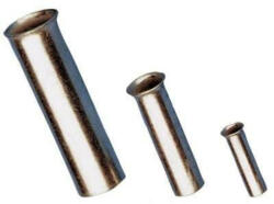 Tracon E07nr Szigeteletlen érvéghüvely, ónozott Elektrolitréz 6mm2, L=12mm (tr-e07nr)