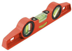 Extol Vízmérték 250mm, mágnessel, 3 libella, pontosság: 1mm/1m, festett ALU (MB-8823890)