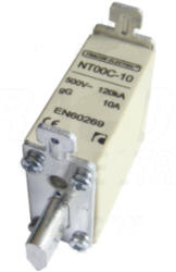 TRACON Késes Biztosító 500v Ac, 50a, 00c, 120ka, Gg (nt00c-50) (tr-nt00c-50)