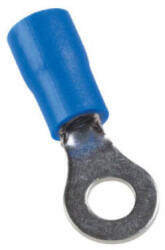 Tracon Ksz5 Szemes Saru Szigetelt ónozott Elektrolitrézből, Kék, 2, 5mm2, M5, (d1=2, 3mm, D2=5, 3mm), Pvc (tr-ksz5)