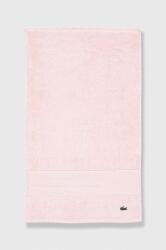 Lacoste pamut törölköző 40 x 60 cm - rózsaszín Univerzális méret