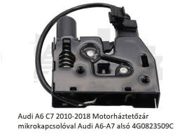 Audi A6 C7 2010-2018 Motorháztetőzár mikrokapcsolóval Audi A6-A7 alsó 4G0823509C