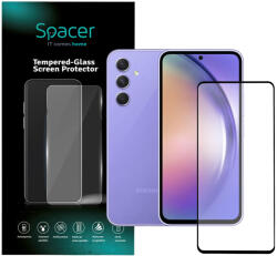 Spacer FOLIE STICLA Spacer pentru Samsung Galaxy A34 5G, grosime 0.3mm, acoperire totala ecran, strat special anti-ulei si anti-amprenta, Tempered Glass, sticla 9D, duritate 9H "SPPG-SM-GX-A34-TG (SPPG-SM-GX