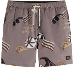 Scotch & Soda Costum de baie Printed Mid-Length Swimshort 180380 SC210 vuur island stripe aop