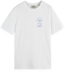 Scotch & Soda T-Shirt Regular Fit Left Chest Logo 180047 SC101 white (180047-0006)