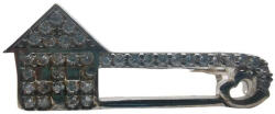 Flippy Brosa Argint 925 Casuta Iubirii (teo-116655)