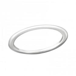 Flippy Inel pentru Dama, Jolie, Inel din Argint 925, Tip Verigheta, Marimea 46, 14 mm, Argintiu (teo-122375)
