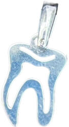 Flippy Pandantiv din Argint 925 Jolie Silver, Model Dinte, 15 x 7 mm, 0.6 g (teo-116699)