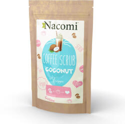  Exfoliant cu nucă de cocos și cafea Nacomi, 200g