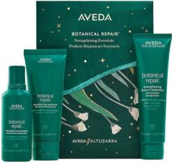 Aveda Botanical Repair Set șampon întăritor pentru păr, 100 ml + balsam întăritor pentru păr, 100 ml + tratament întăritor fără clătire pentru păr, 100 ml