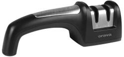 Orava BN-10 kétfokozatú élezőrendszer, Soft Touch fogantyú Ezüst-Fekete mechanikus késélező (BN-10)