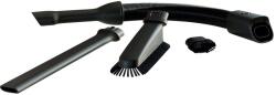 Electrolux KIT19 otthoni és autós tartozékkészlet, rugalmas cső, hosszú cső szűk helyekre, finom kefe bútorokhoz, kis kefe, kompatibilis a Pure Q9 és WELL Q6-Q8 függőleges porszívókkal (KIT19)