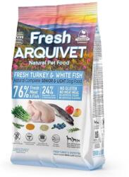 Arquivet Fresh Senior Light hrana semiumeda pentru caini seniori 2, 5 kg curcan si peste alb