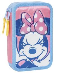 MINNIE Beépített tolltartó, Minnie, 2 cipzár, 30 db, 12, 5 x 19, 5 x 4, 5 cm (2700001137)