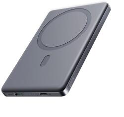 JOYROOM Powerbank Joyroom JR-PBM08, 5000 mAh, 20 W, vezeték nélküli töltés, szürke (JR-PBM08)