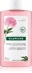 Klorane Peony Soothing Sensitive Hair Scalp Shampoo sampon érzékeny fejbőrre 400 ml