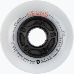 Powerslide Neons 80 mm/85A görkorcsolya kerekek 4 db narancssárga