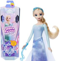 Mattel Disney Jégvarázs Spin & Reveal Varázslatos Meglepetés Baba - Elza Báli Ruhában