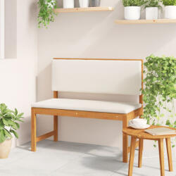 vidaXL Kerti pad párnákkal 100x50x91 cm Tömör akácfából (VD4107152)