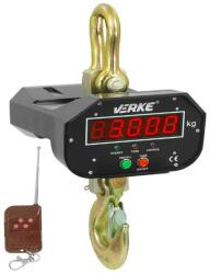VERKE Hordozható elektronikus mérleg távirányítóval, Verke, V06126, 3000kg