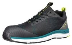 Malfini Uniszex cipők, AER55 IMPULSE BLACK BLUE LOW S24, Malfini Fekete 39