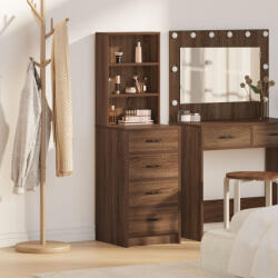 vidaXL Magas szekrény Barna Tölgy 40x41x135 cm Mérnöki Fa (VD865052)