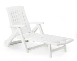  Bup. Zaffiro Napozóágy Fehér 2 darab X