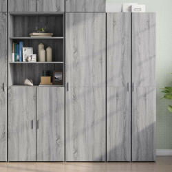 vidaXL szürke sonoma szerelt fa magasszekrény 50x42, 5x185 cm (VD3281418)