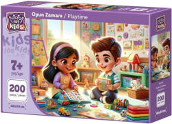 Art Puzzle Puzzle pentru copii Art Puzzle din 200 piese - Timp de joacă (35546) Puzzle
