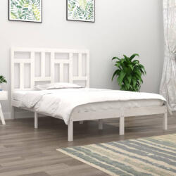 vidaXL fehér tömör fenyőfa ágy matrac nélkül 140 x 200 cm (VD3104544)