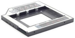 Gembird notebook 9, 5mm ODD optikai meghajtó helyére HDD, SSD beépítő keret (MF-95-01) - haztartasibolt