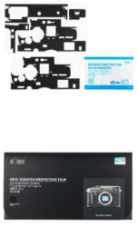 JJC KS-XPRO3MK karcolásgátló védő fólia Fujifilm X-Pro3-hoz - Mátrix szénszálas fekete (KS XPRO3MK)